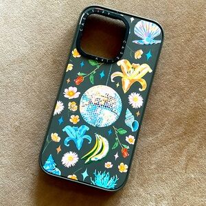 iPhone 13 Pro Disco Magic Olive Green Phone Case - MagSafe